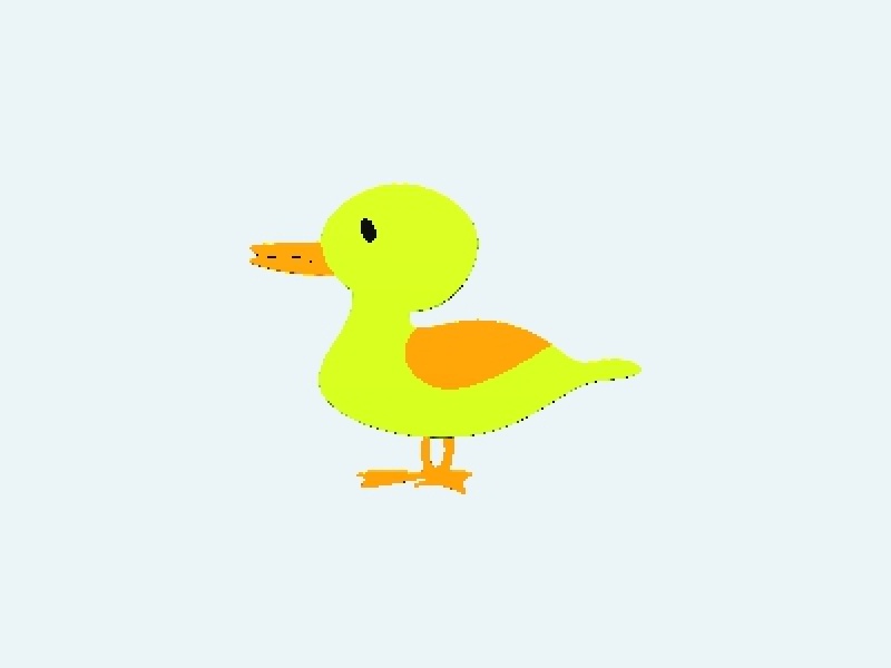 小鸭子拼图